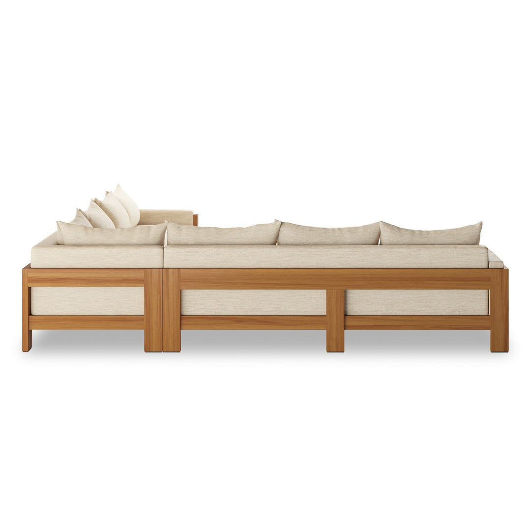 Four Hands - Chapman Outdoor 3Pc Sectional - 238768-001 | American Home Furniture