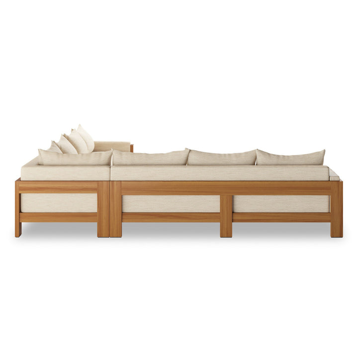 Four Hands - Chapman Outdoor 3Pc Sectional - 238768-001 | American Home Furniture