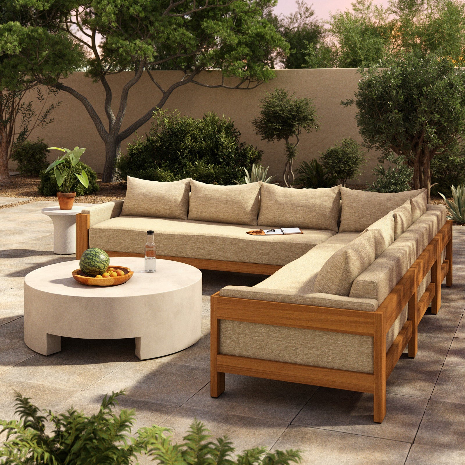 Four Hands - Chapman Outdoor 3Pc Sectional - 238768-001 | American Home Furniture