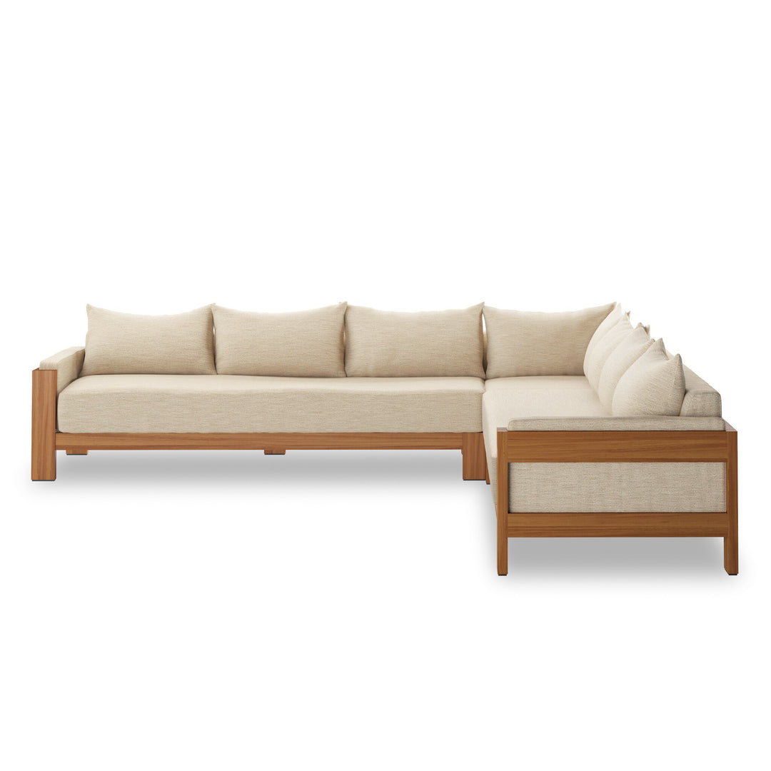 Four Hands - Chapman Outdoor 3Pc Sectional - 238768-001 | American Home Furniture