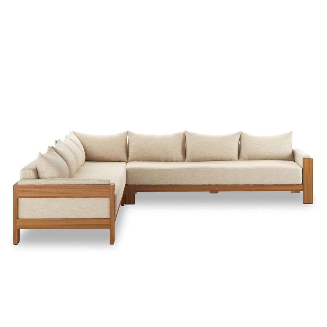 Four Hands - Chapman Outdoor 3Pc Sectional - 238768-001 | American Home Furniture
