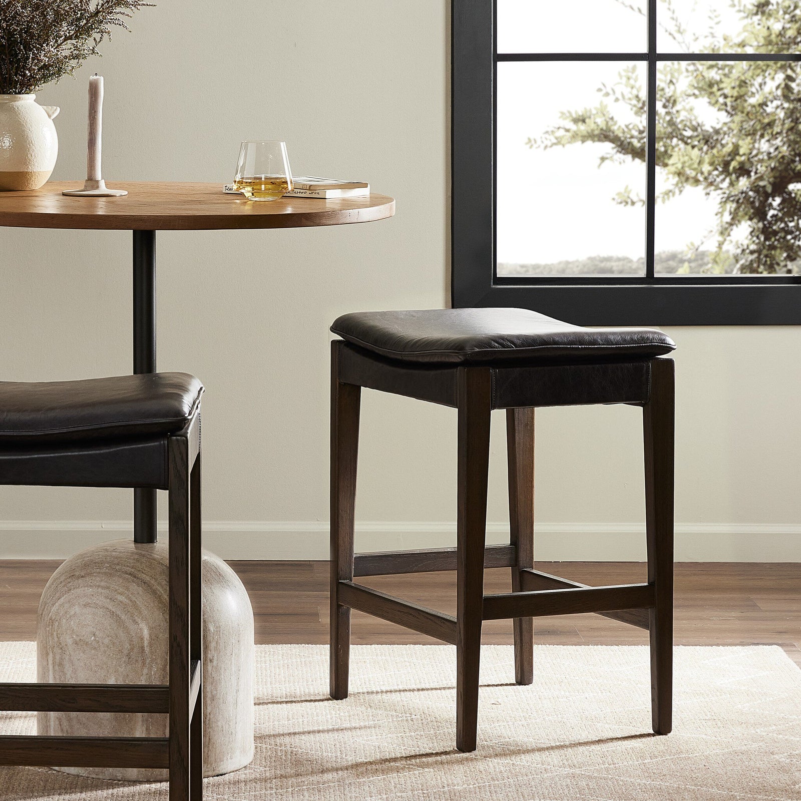 Four Hands - Aya Stool - 238907-003 | American Home Furniture