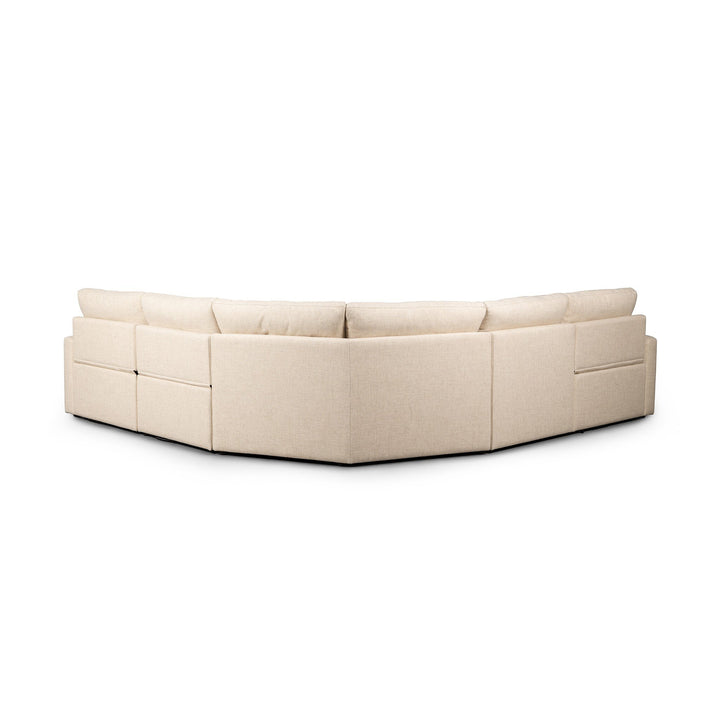 Four Hands - Tillery Power Recliner 5PC Sectional - 238976-002 | American Home Furniture
