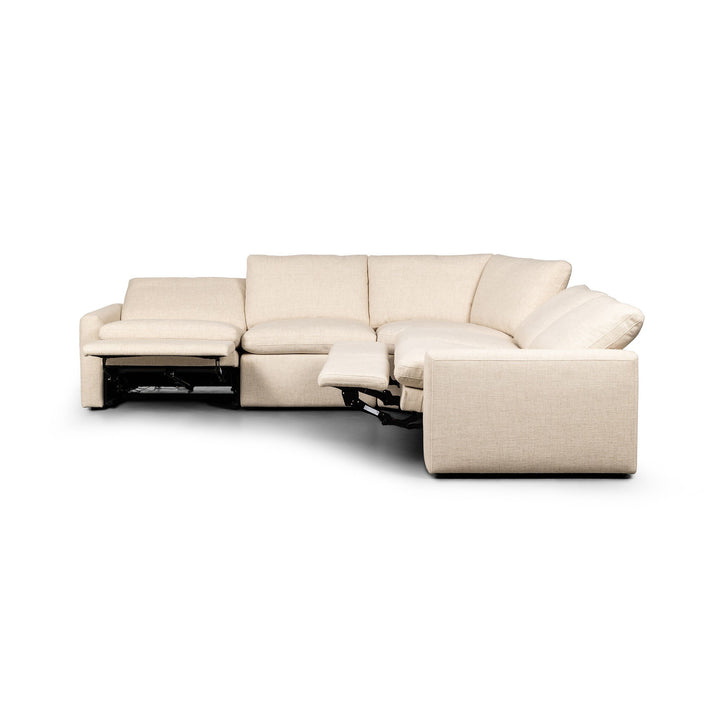 Four Hands - Tillery Power Recliner 5PC Sectional - 238976-002 | American Home Furniture