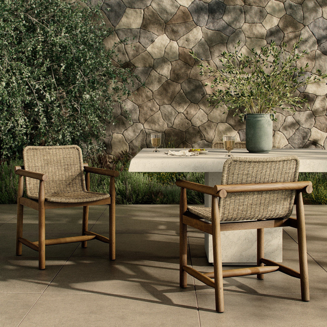 Four Hands - Dume Outdoor Dining Armchair - 239045-002 | American Home Furniture