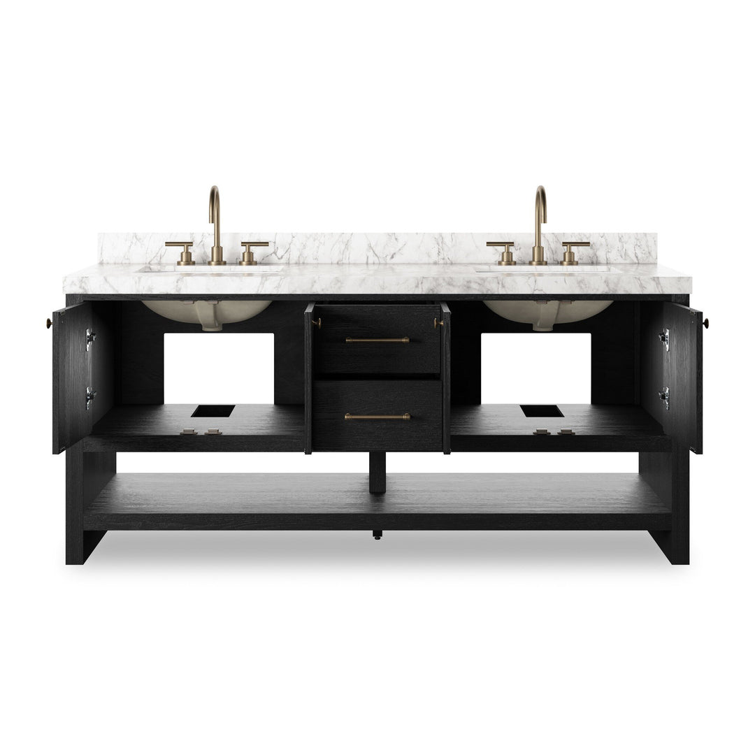 Black Wash Oak Veneer