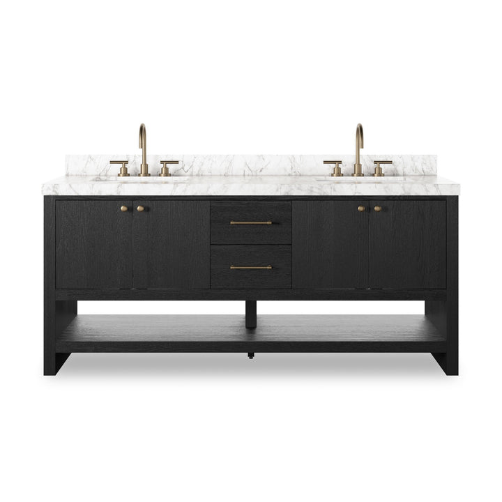 Black Wash Oak Veneer