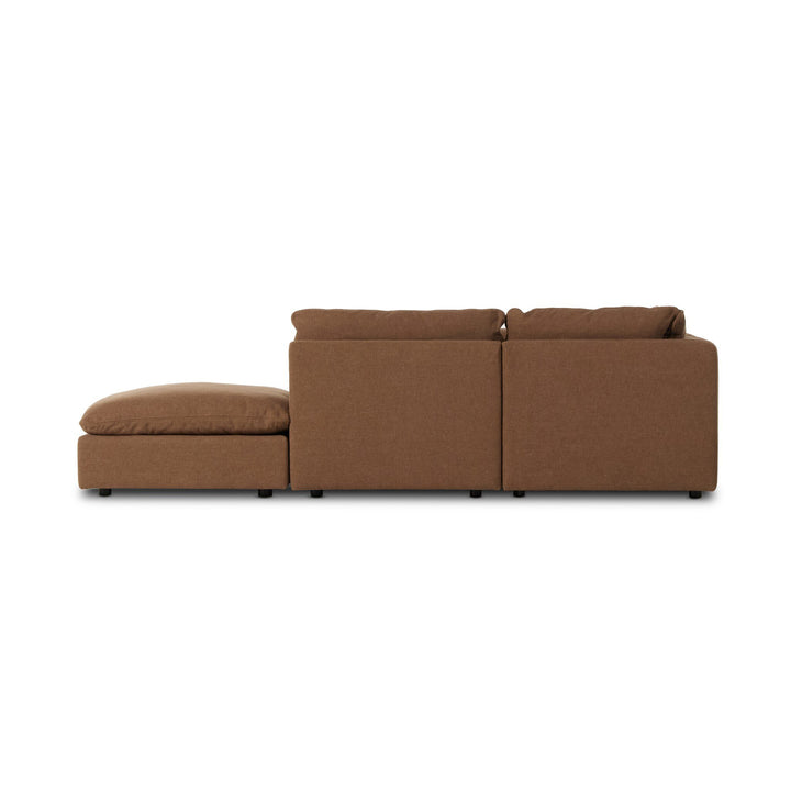 Four Hands - Ingel 4PC LAF Sectional w/ Ottoman - 239339-001 | American Home Furniture