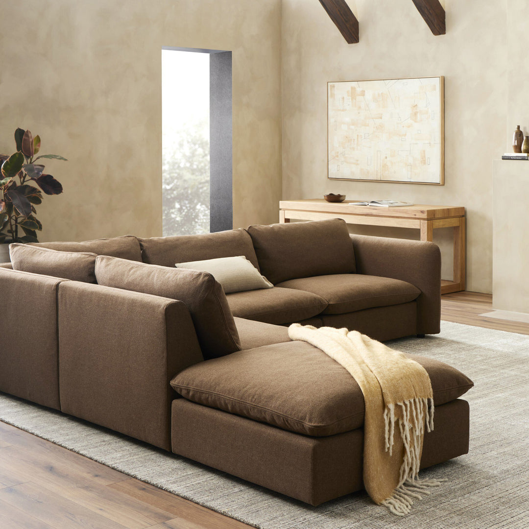 Four Hands - Ingel 4PC LAF Sectional w/ Ottoman - 239339-001 | American Home Furniture