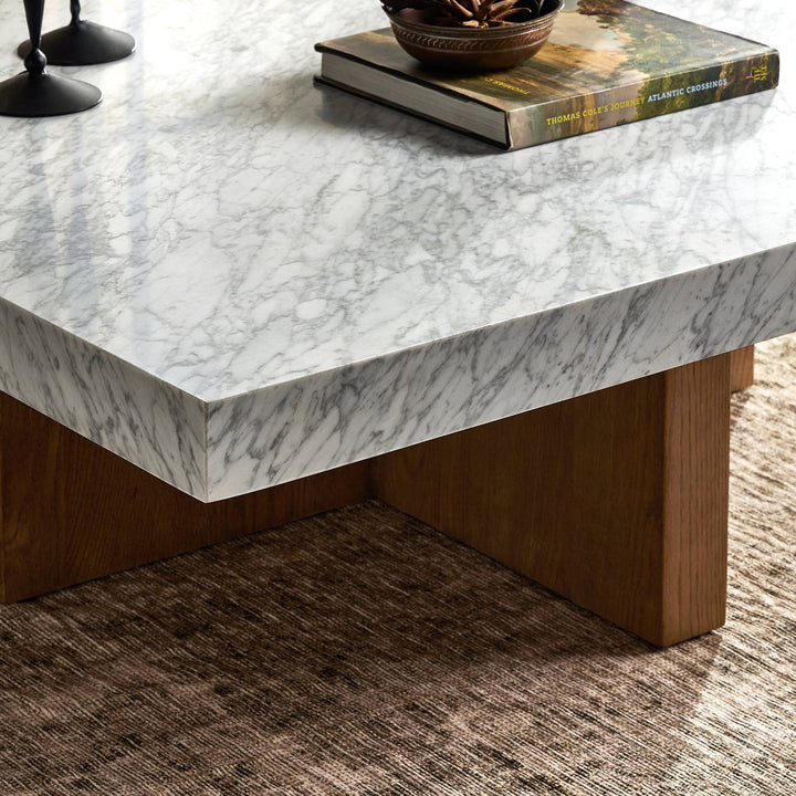 Four Hands - Bellamy Square Coffee Table - 239445-001 | American Home Furniture