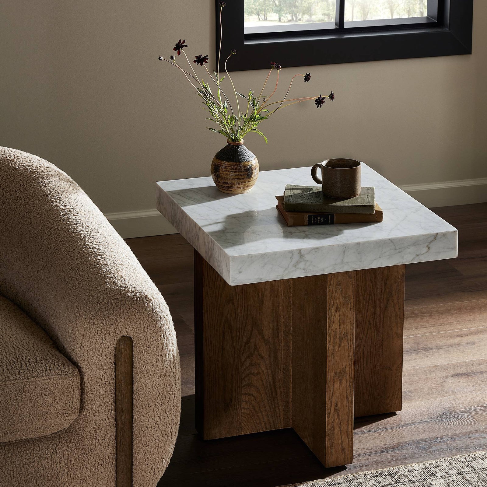 Four Hands - Bellamy End Table - 239447-001 | American Home Furniture