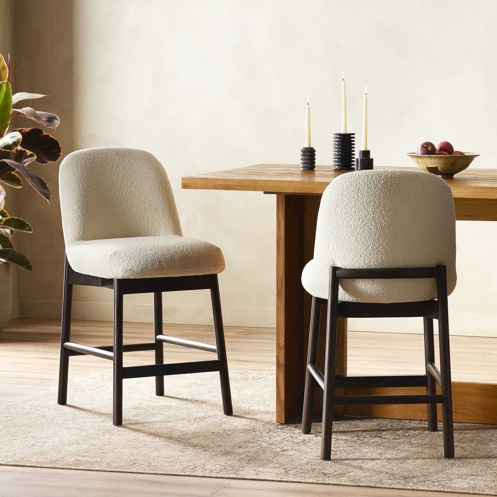 Four Hands - Sora Armless Stool - 239492-002 | American Home Furniture