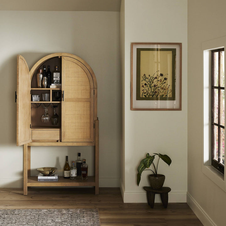 Four Hands - Caprice Tall Bar Cabinet - 239559-004 | American Home Furniture