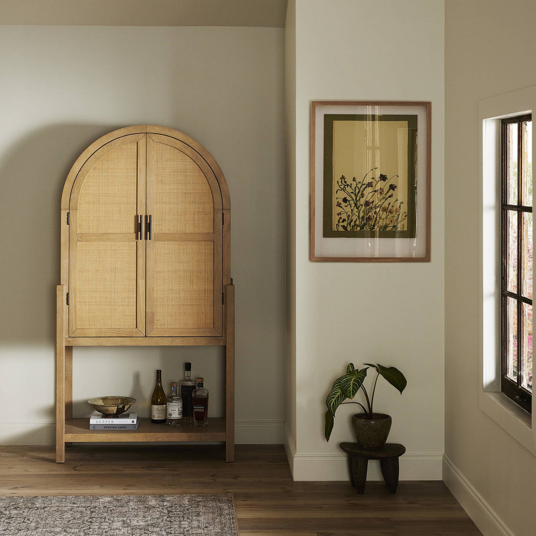 Four Hands - Caprice Tall Bar Cabinet - 239559-004 | American Home Furniture