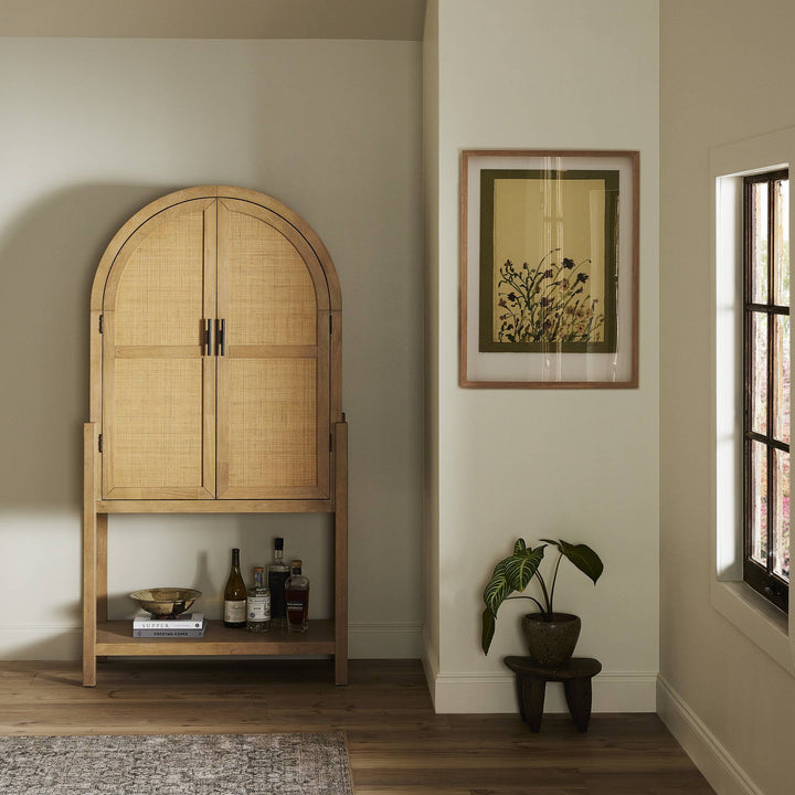 Four Hands - Caprice Tall Bar Cabinet - 239559-004 | American Home Furniture