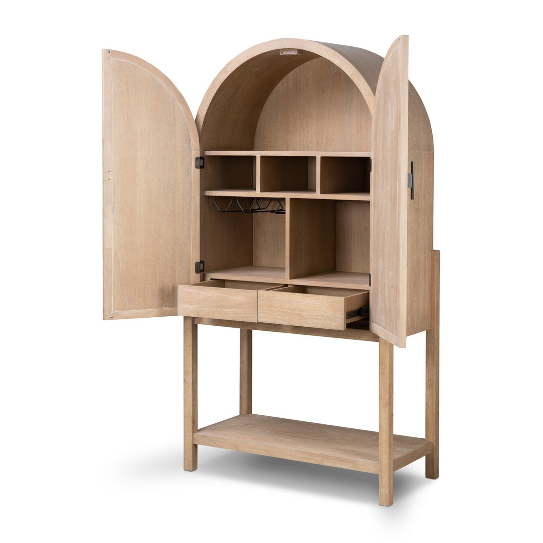 Four Hands - Caprice Tall Bar Cabinet - 239559-004 | American Home Furniture