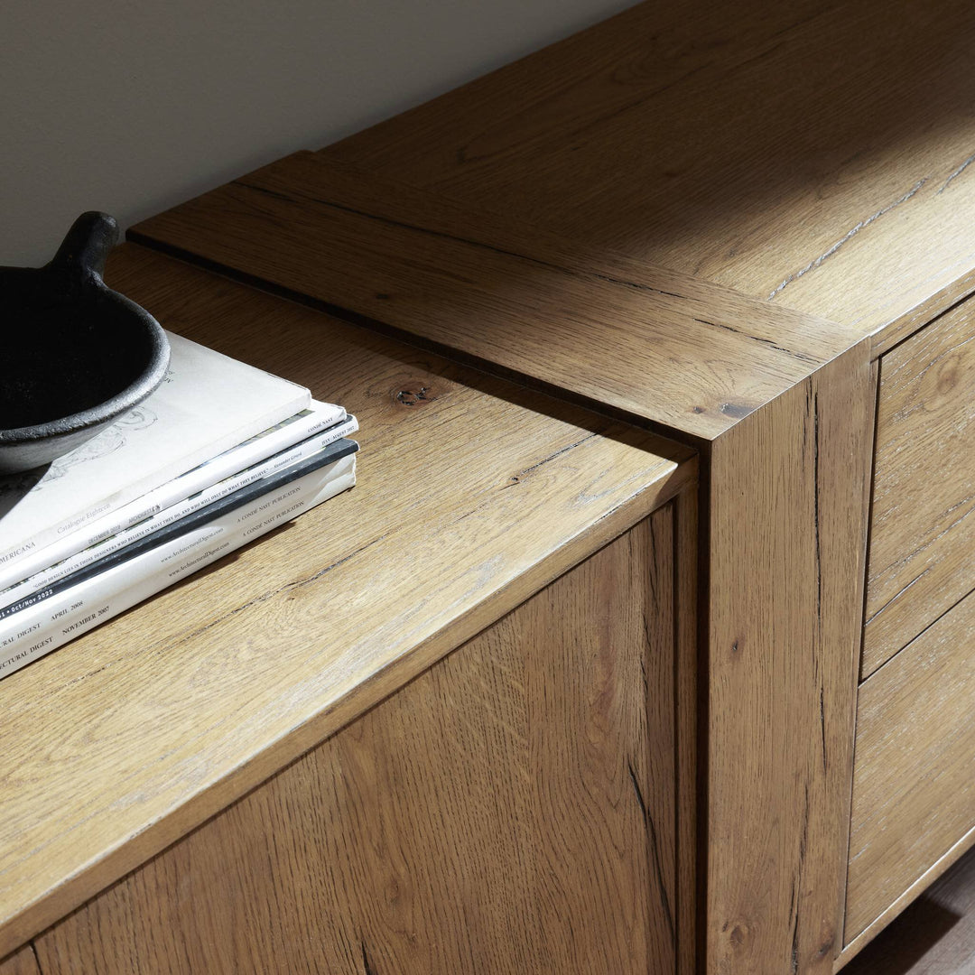 Four Hands - Fisher Media Console - 239728-001 | American Home Furniture