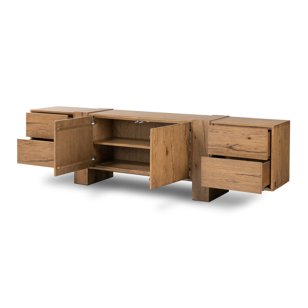 Four Hands - Fisher Media Console - 239728-001 | American Home Furniture