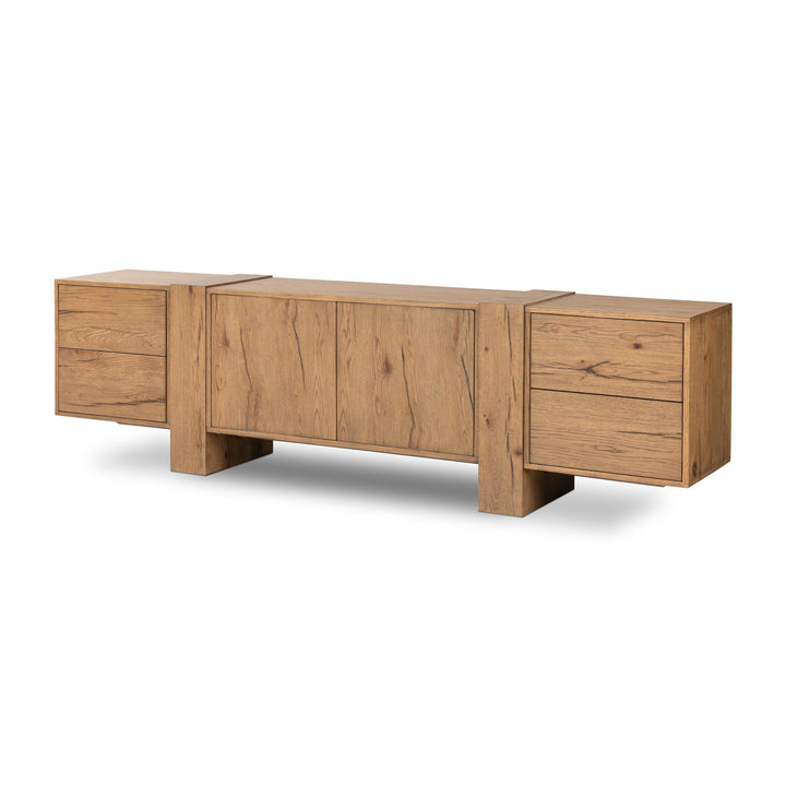 Four Hands - Fisher Media Console - 239728-001 | American Home Furniture