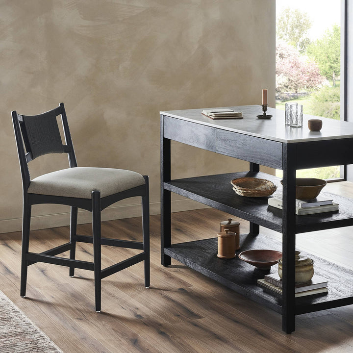Four Hands - Haddon Stool - 239766-006 | American Home Furniture