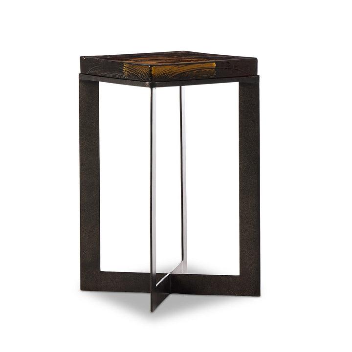Four Hands - Lennie Cast Glass End Table - 239911-001 | American Home Furniture