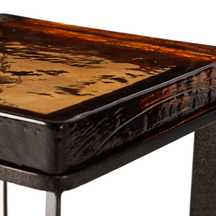 Four Hands - Lennie Cast Glass End Table - 239911-001 | American Home Furniture