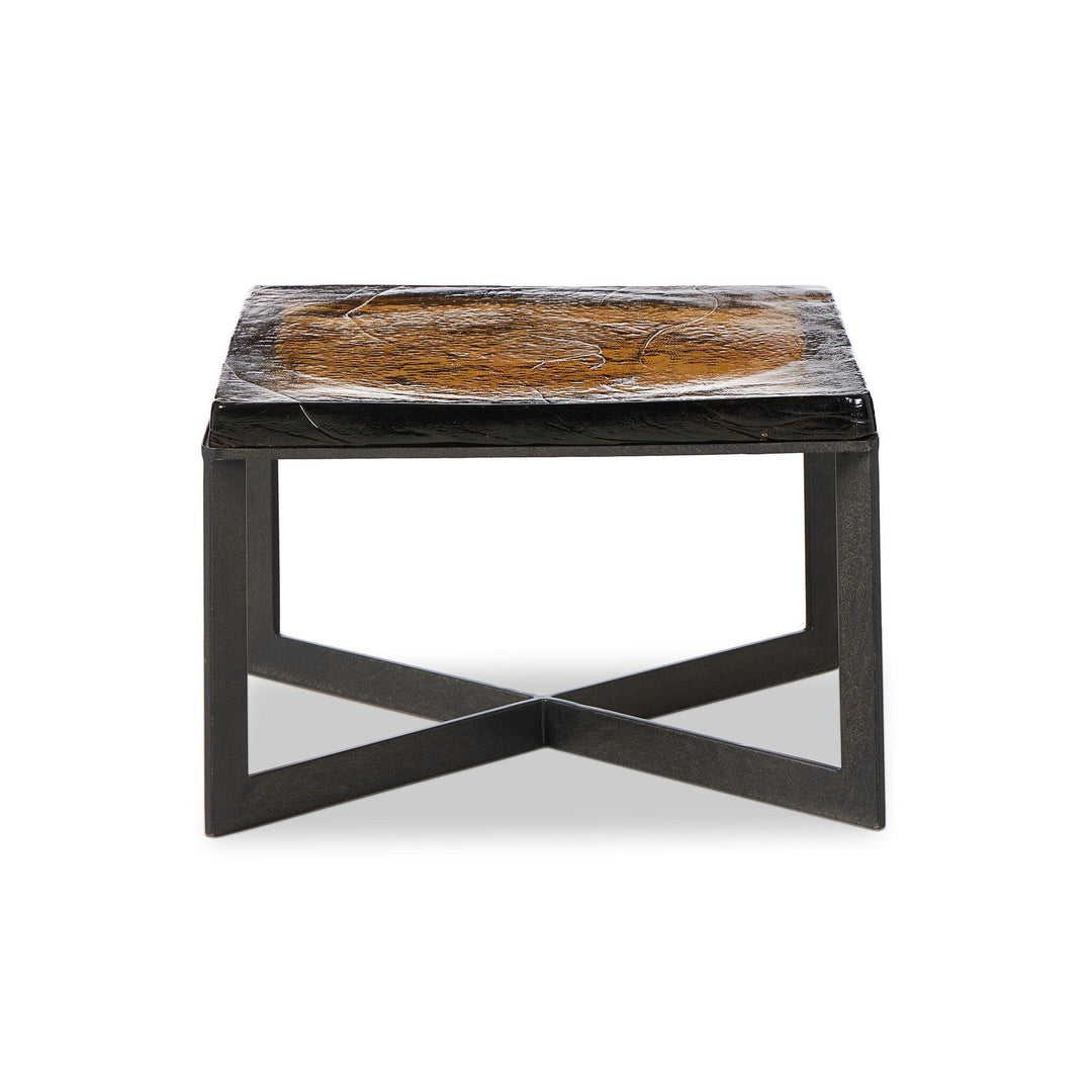 Lennie Cast Glass Bunching Table - AmericanHomeFurniture