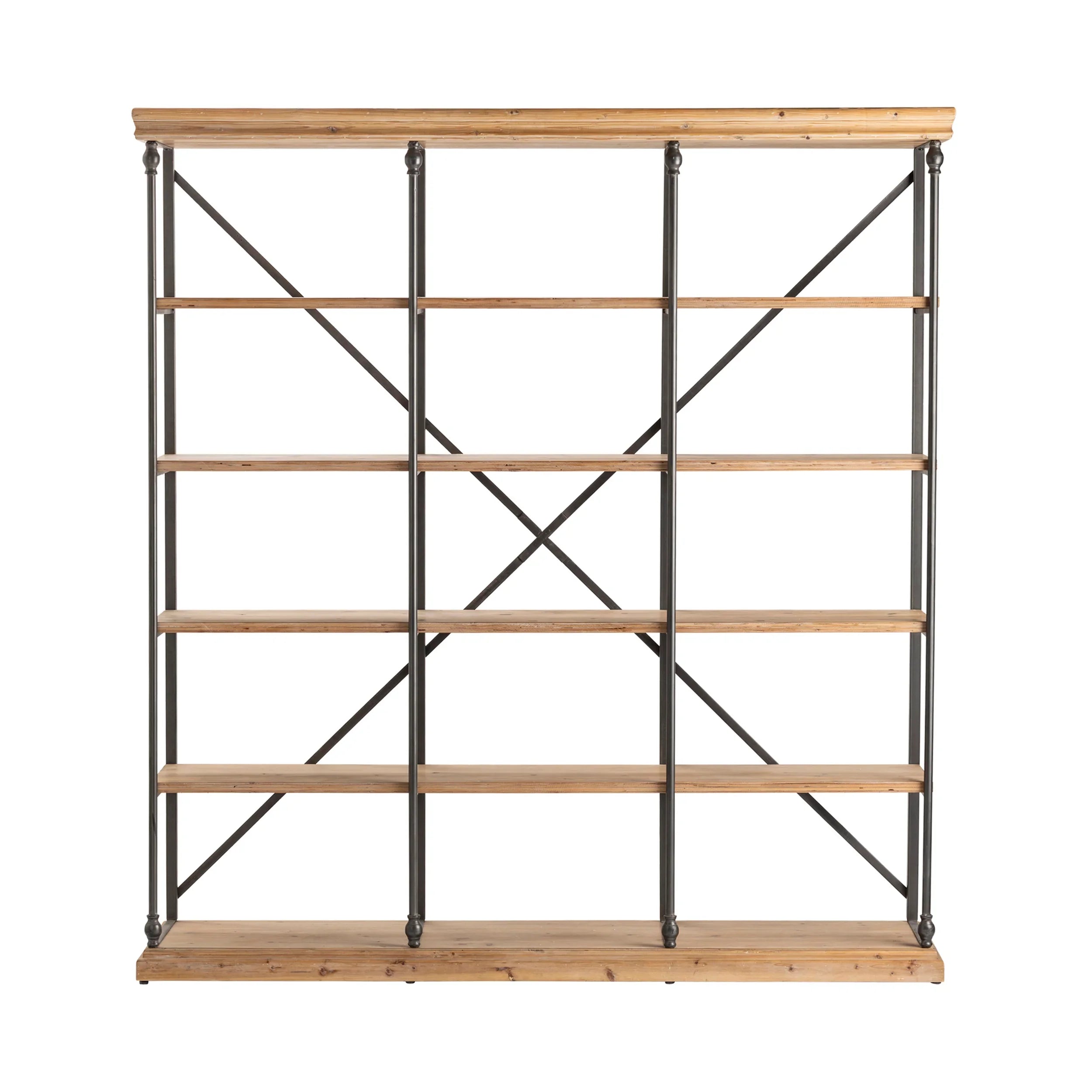 Crestview Collection La Salle Bookcase - Thumbnail 4
