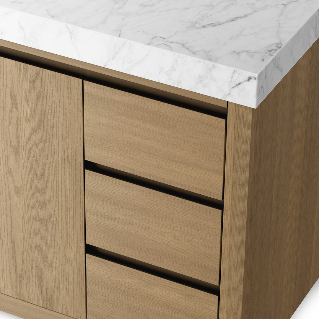 Four Hands - Everett Single Wide Vanity - 240034-004 | American Home Furniture