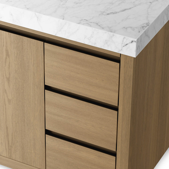 Four Hands - Everett Single Wide Vanity - 240034-004 | American Home Furniture