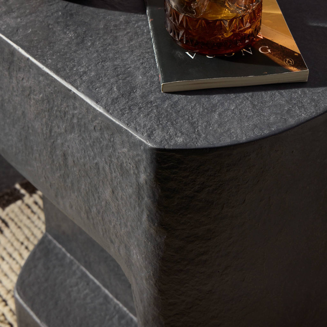Distressed Graphite Concrete