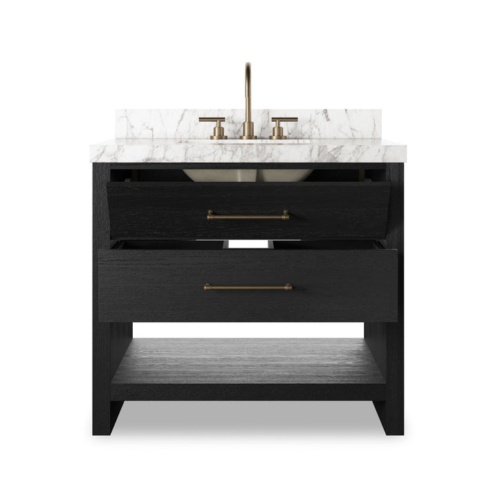 Black Wash Oak Veneer