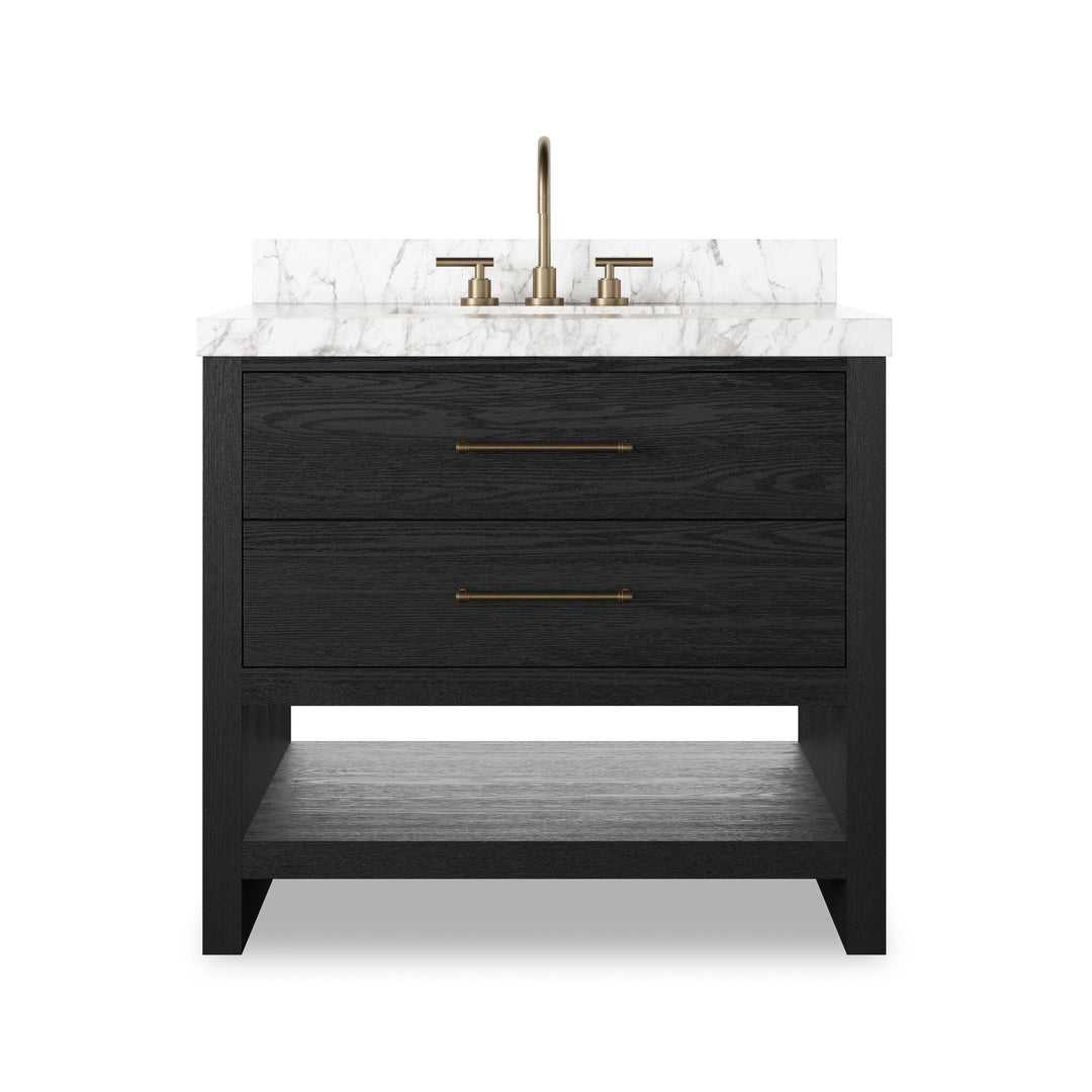 Black Wash Oak Veneer