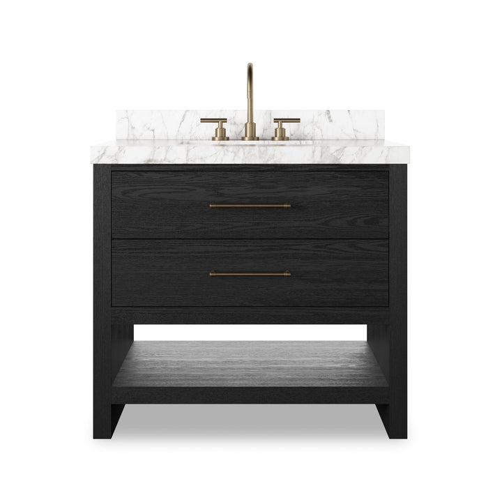 Black Wash Oak Veneer