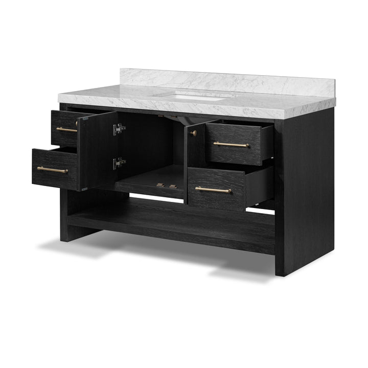 Black Wash Oak Veneer