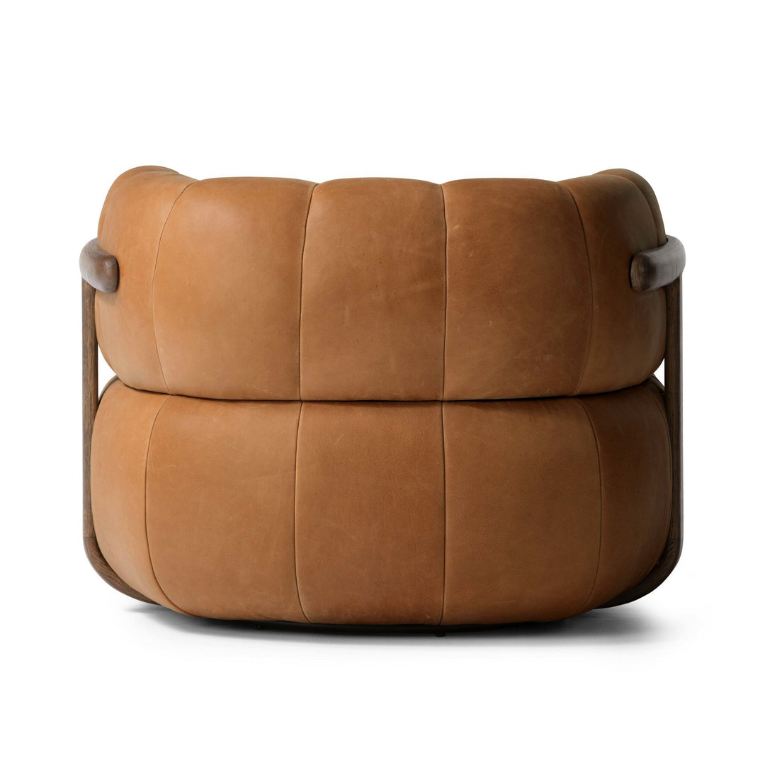 Four Hands - Doss Swivel Chair - 240673-002 | American Home Furniture