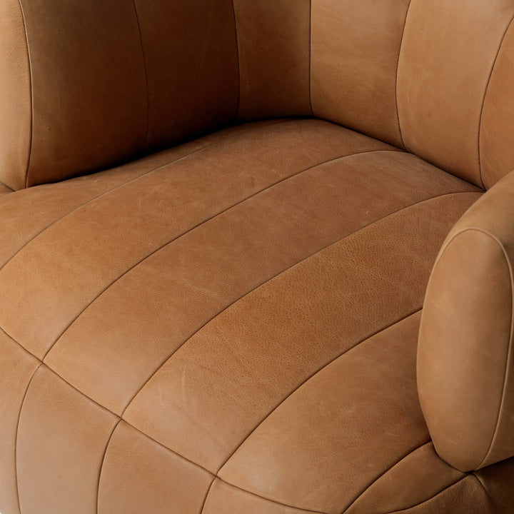 Four Hands - Doss Swivel Chair - 240673-002 | American Home Furniture