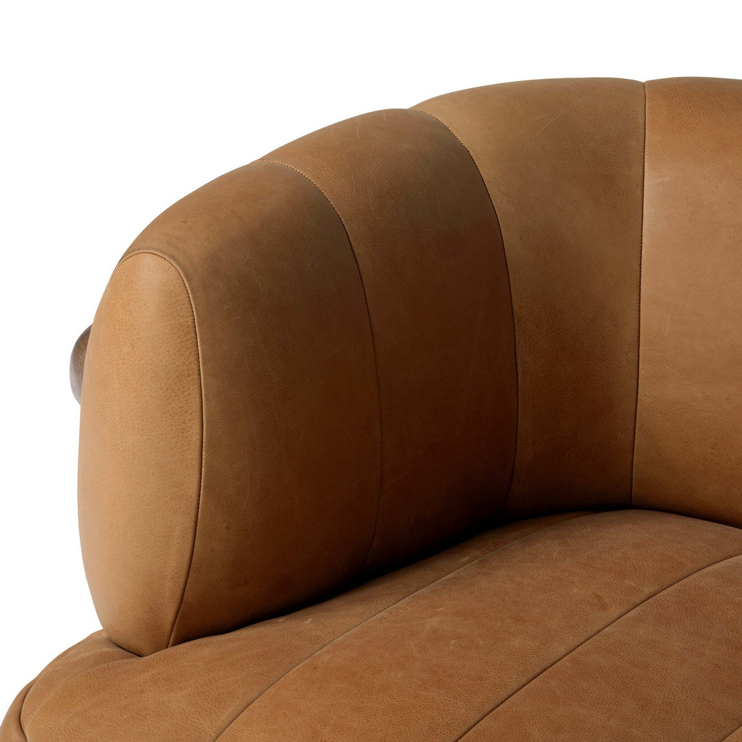 Four Hands - Doss Swivel Chair - 240673-002 | American Home Furniture