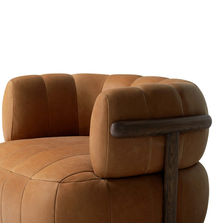 Four Hands - Doss Swivel Chair - 240673-002 | American Home Furniture