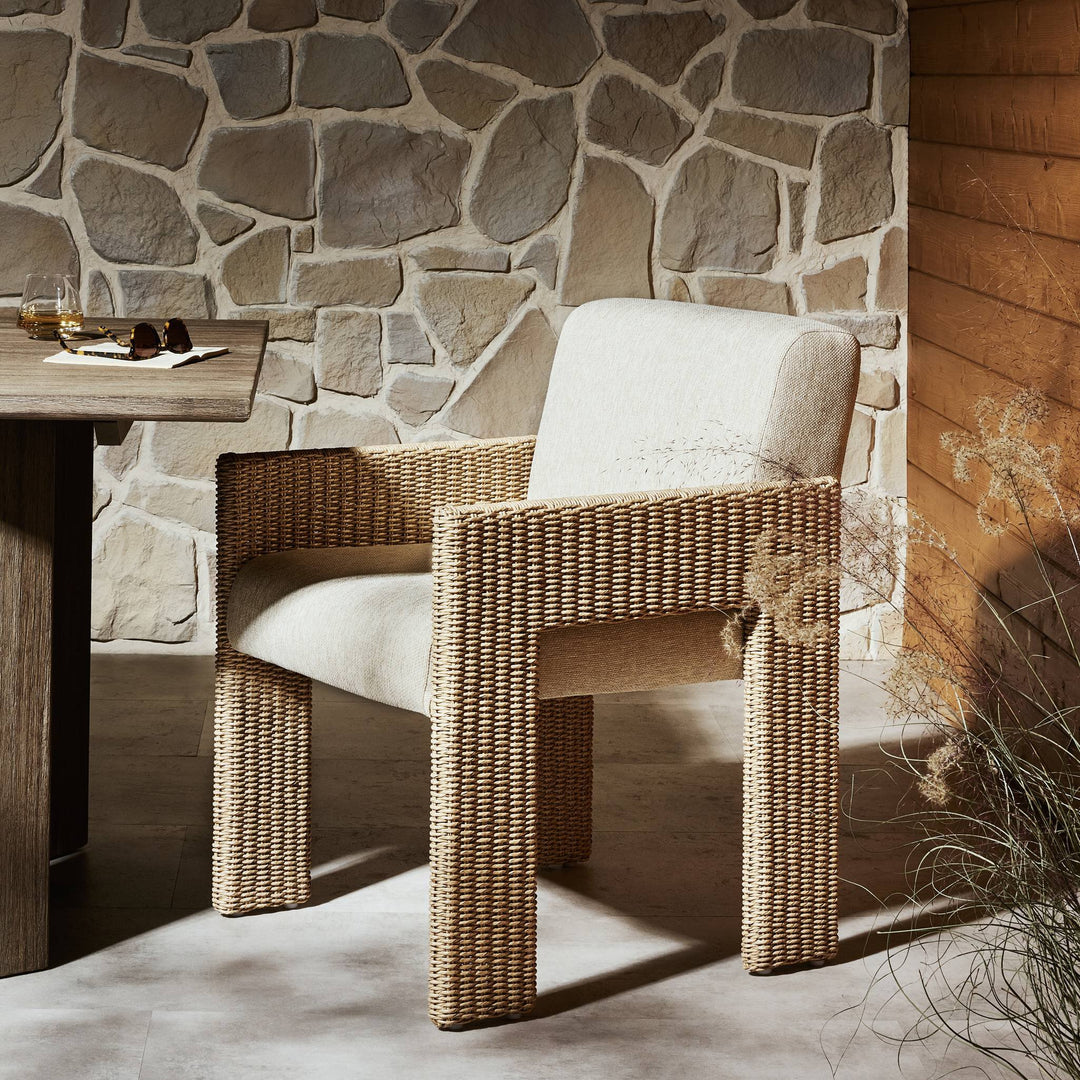 Four Hands - Amur Outdoor Dining Chair - 240845-002 | American Home Furniture