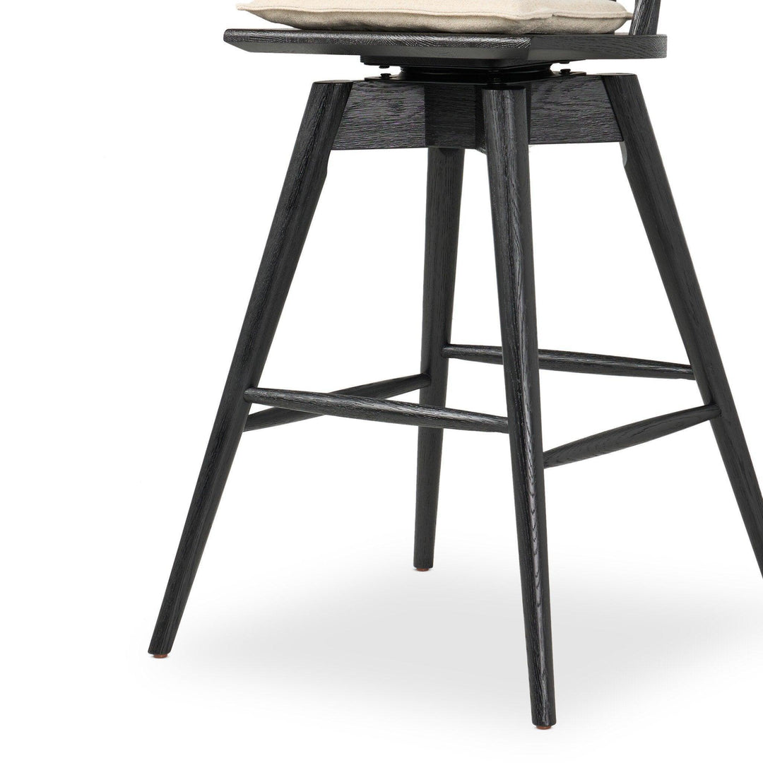 Lewis Swivel Bar Counter Stool - AmericanHomeFurniture