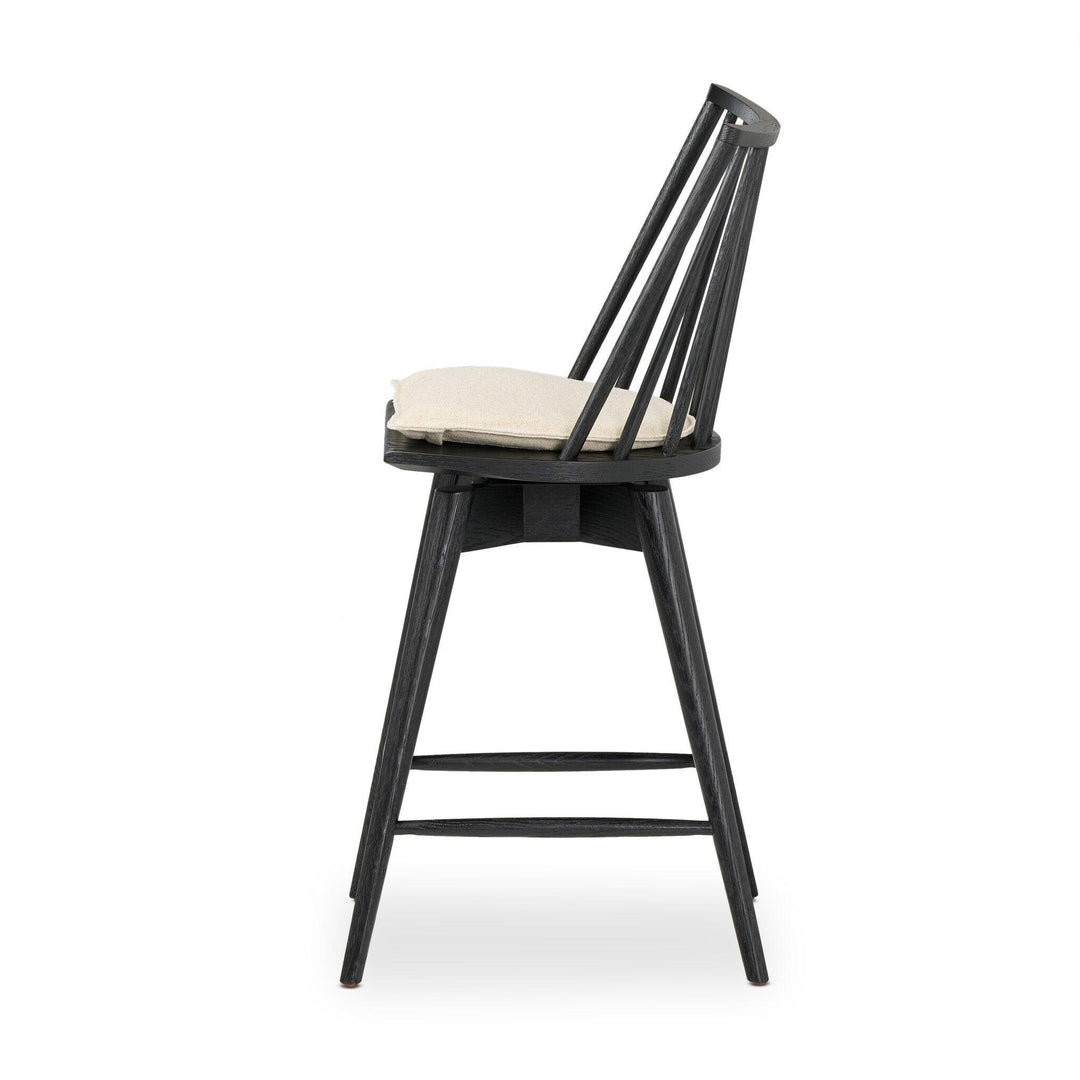 Lewis Swivel Bar Counter Stool - AmericanHomeFurniture