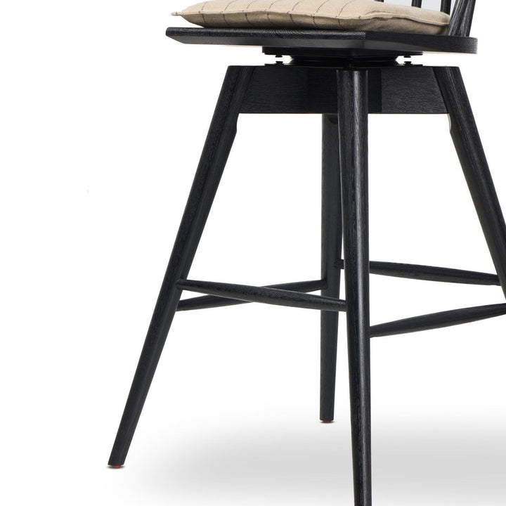 Lewis Swivel Bar Counter Stool - AmericanHomeFurniture