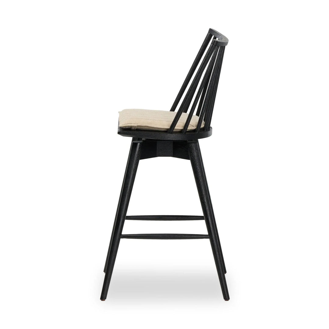 Lewis Swivel Bar Counter Stool - AmericanHomeFurniture