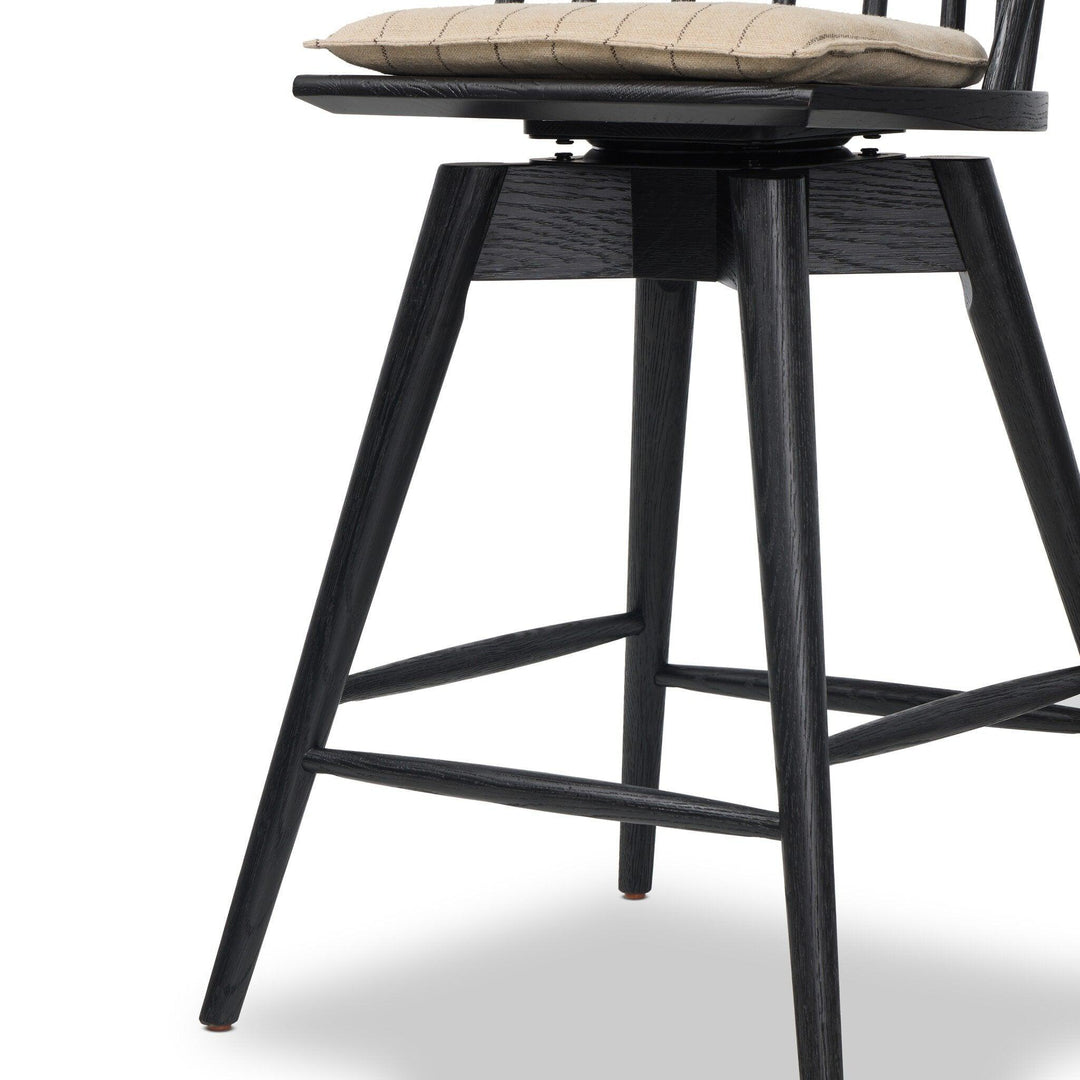 Lewis Swivel Bar Counter Stool - AmericanHomeFurniture