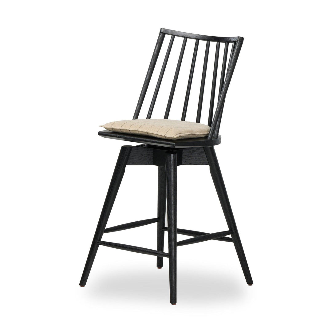 Lewis Swivel Bar Counter Stool - AmericanHomeFurniture