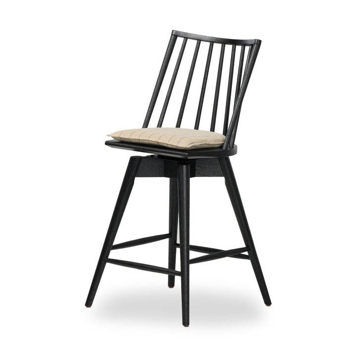 Lewis Swivel Bar Counter Stool - AmericanHomeFurniture
