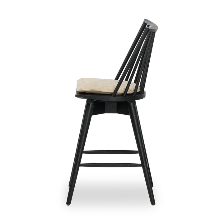 Lewis Swivel Bar Counter Stool - AmericanHomeFurniture