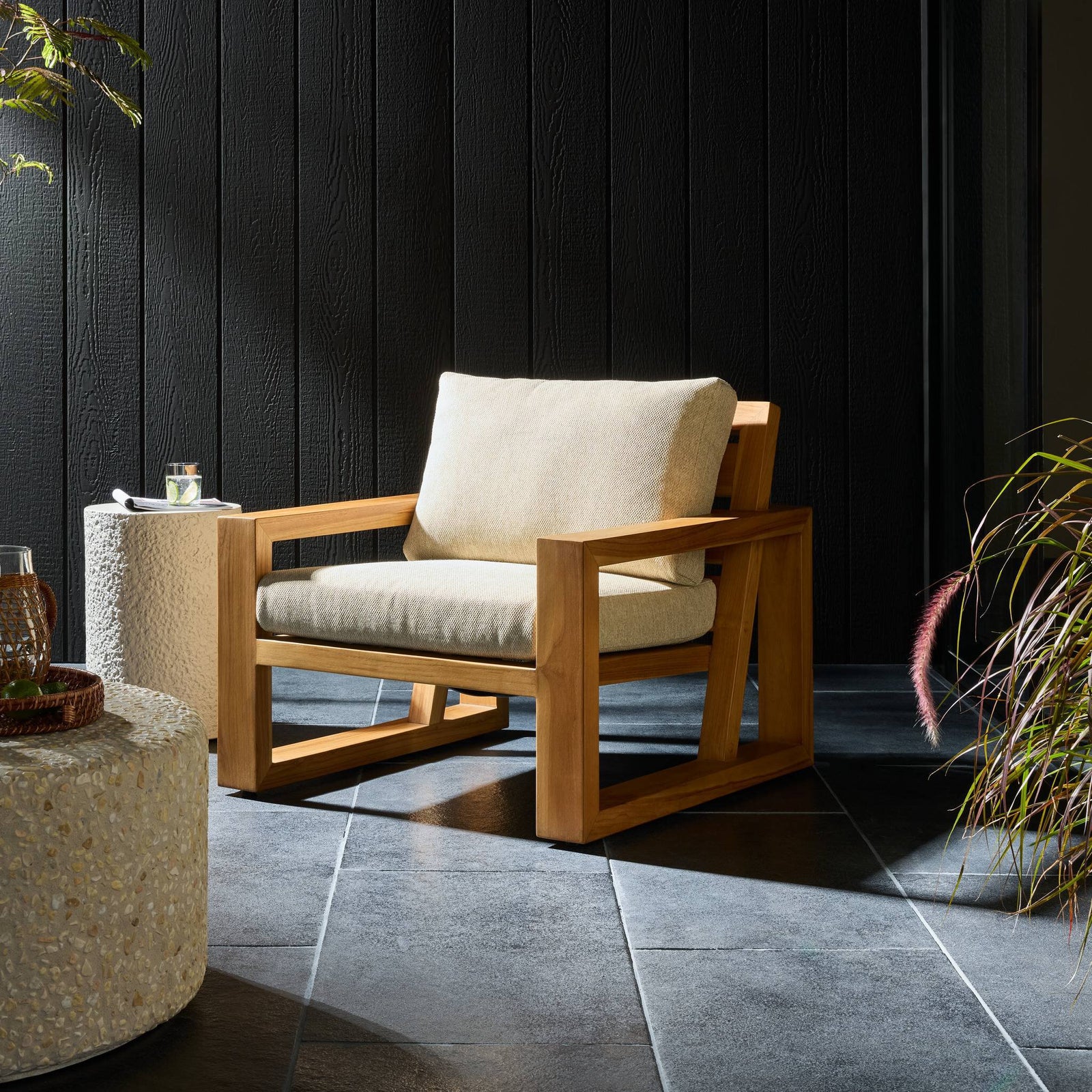 Four Hands - Burgos Outdoor Chair - 240979-003 | American Home Furniture