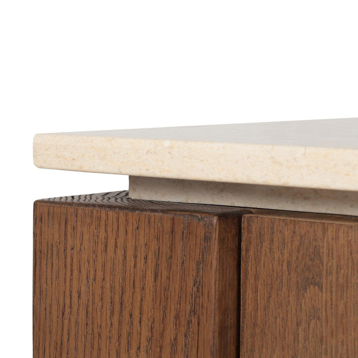 Gibbs Media Console - AmericanHomeFurniture